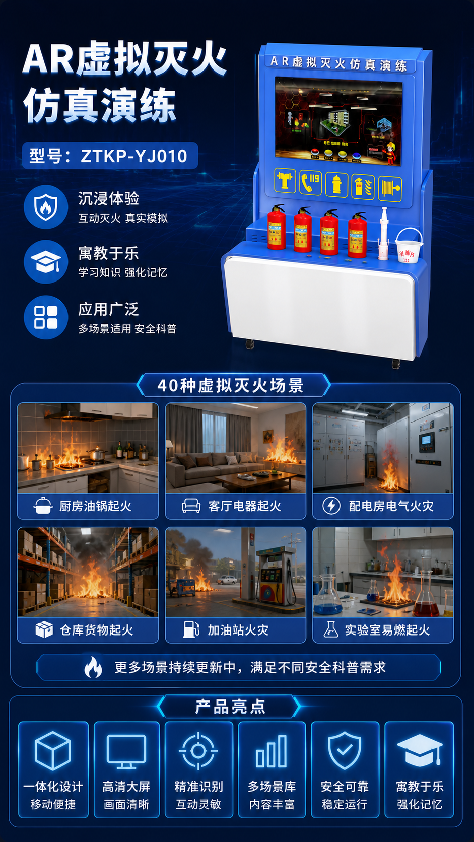 AR虚拟灭火仿真演练详情图 2
