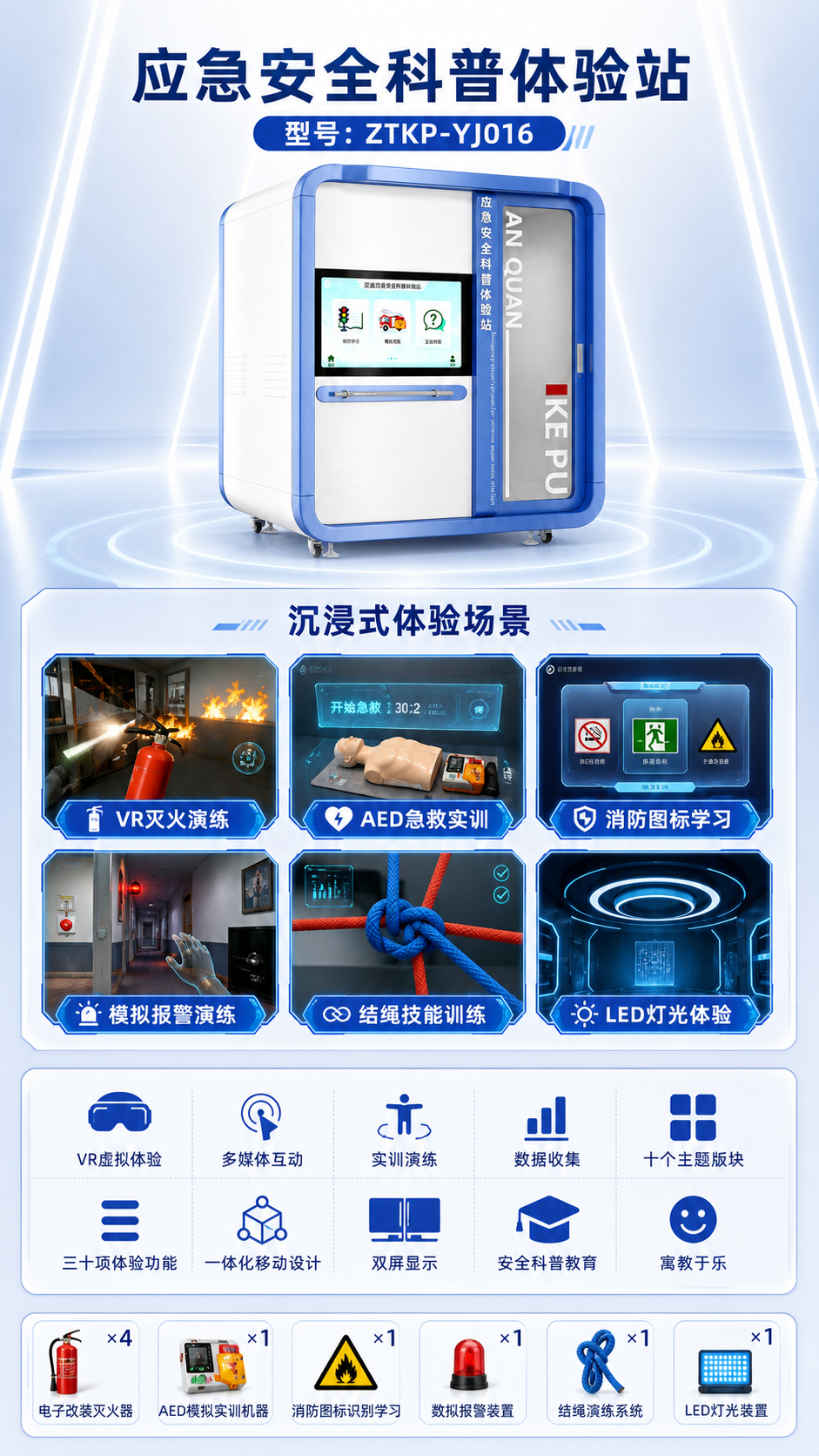 应急安全科普体验站详情图 2