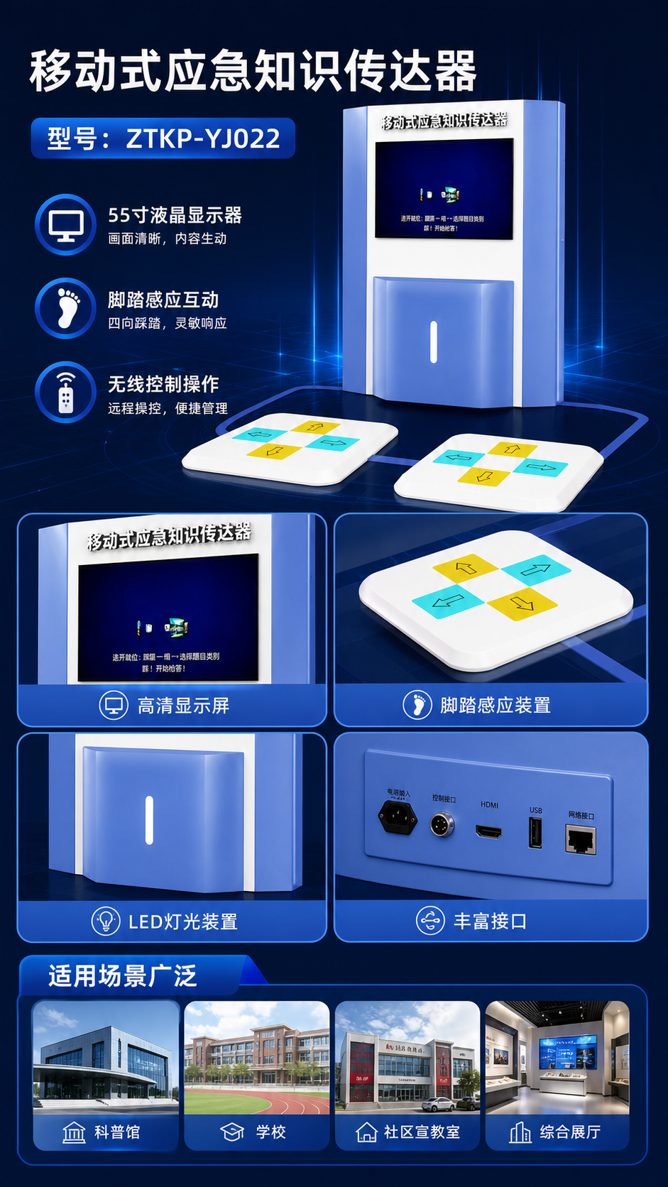 移动式应急知识传达器详情图 2